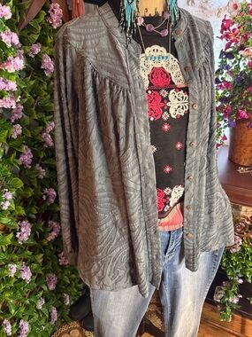 Free People Boho Shacket